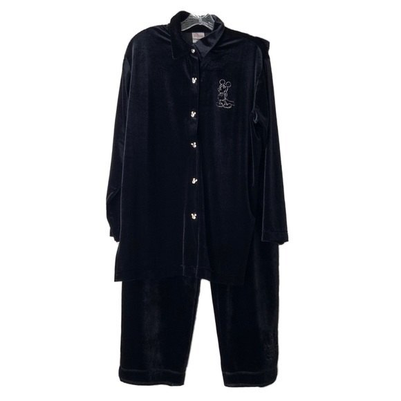 The Disney Store Mickey Velvet Two Piece Mismatch Set - Picture 1 of 14